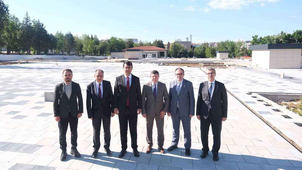 Vali Kartal Yeni Hükümet Konağı ve Millet Bahçesi’nde Çalışmalar Yerinde İnceledi