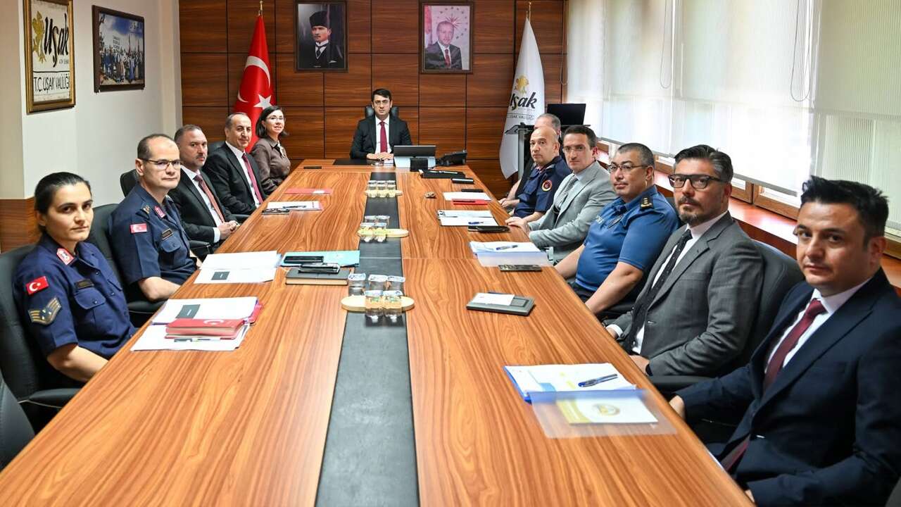 Uşak’ta Okul Güvenliği İçin Kritik Toplantı