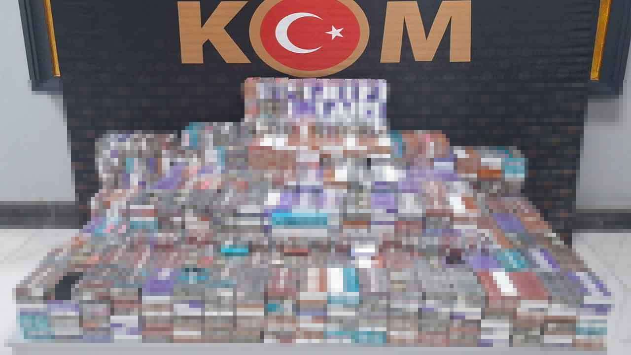 Uşak’ta  Kaçakçılık Operasyonu, Tam 100 Bin Adet