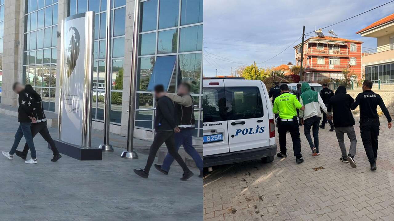 Uşak ve ilçelerinde zehir tüccarlarına operasyon: 9 kişi tutuklandı