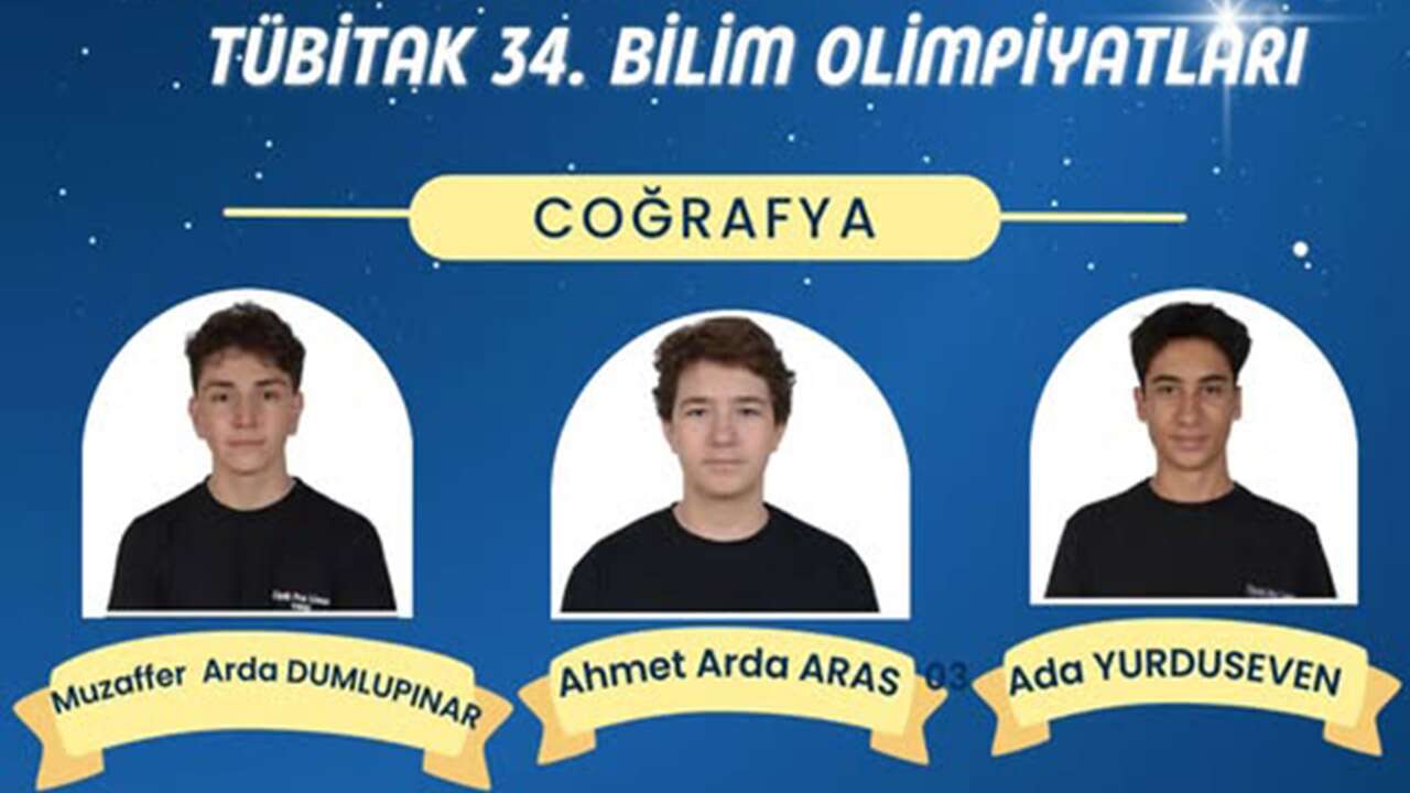 Uşak’lı Öğrencilerden TÜBİTAK Olimpiyatlarında Büyük Performans