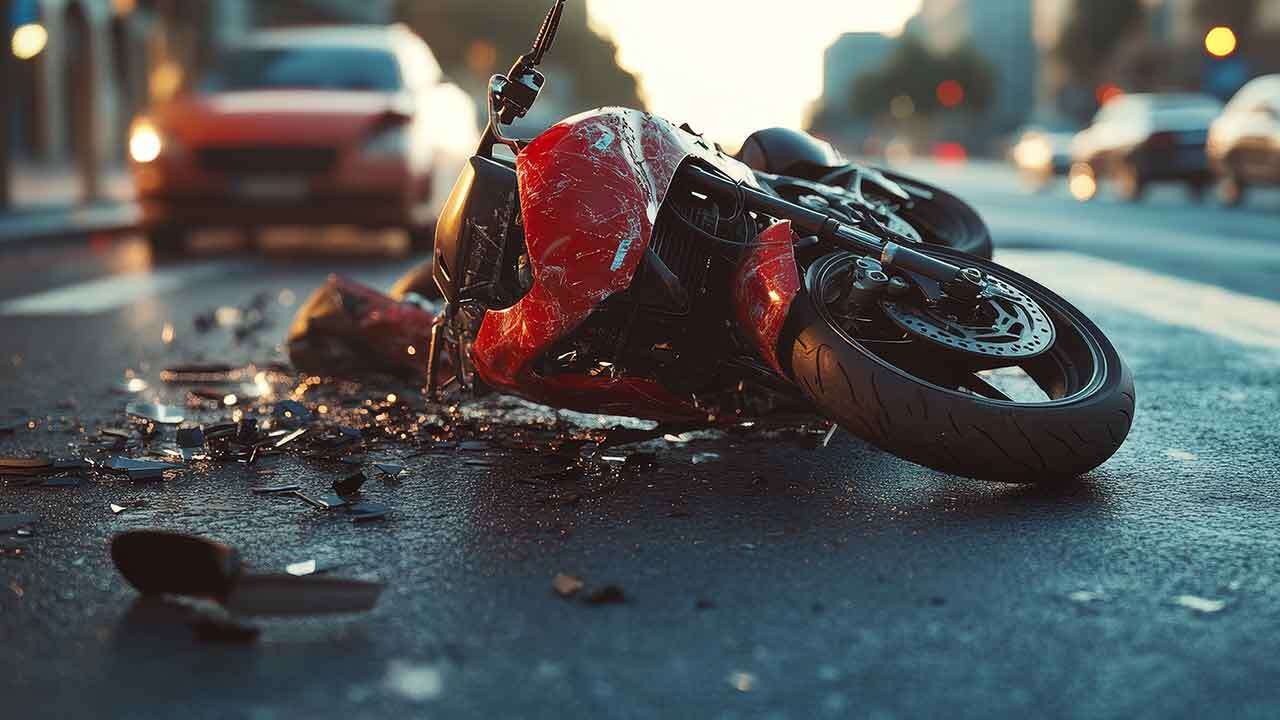 Kavşakta 2 Motosiklet Çarpıştı, 3 Kişi Yaralandı