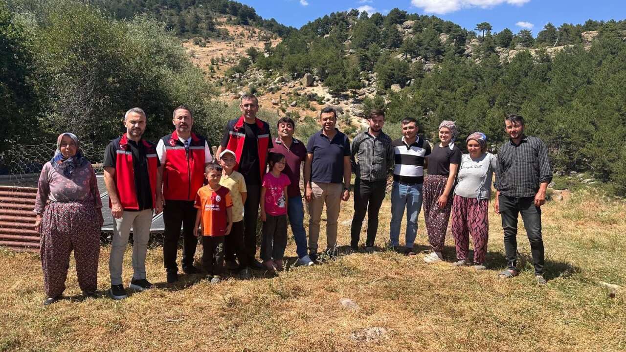 Uşak’ta Yayla Üreticisini Güçlendiren Destek Sahada İncelendi