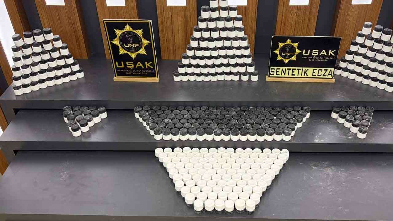 Uşak’ta Yasaklı Madde Operasyonu, 16 Tutuklama