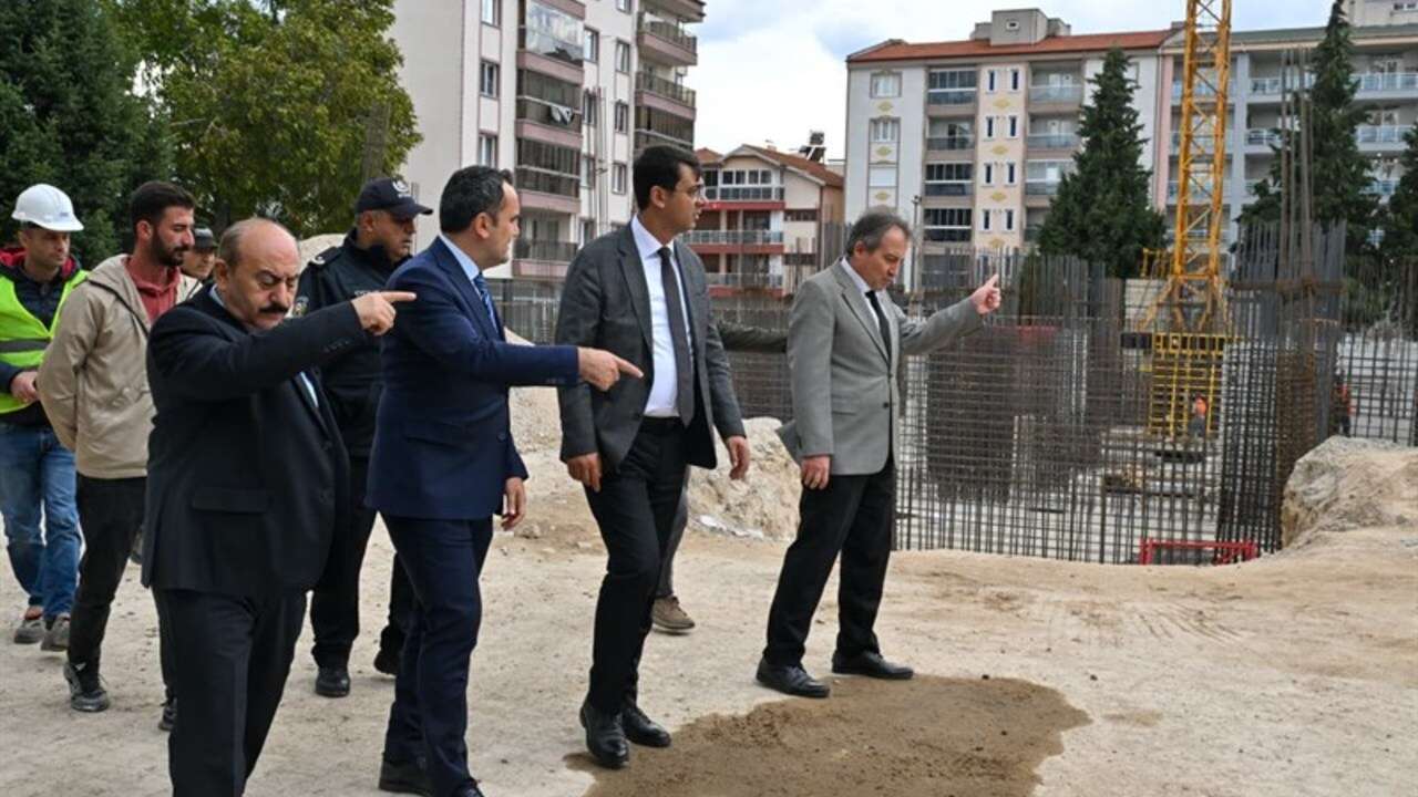 Vali Kartal Banaz’daki Yatırımları Tek Tek İnceledi