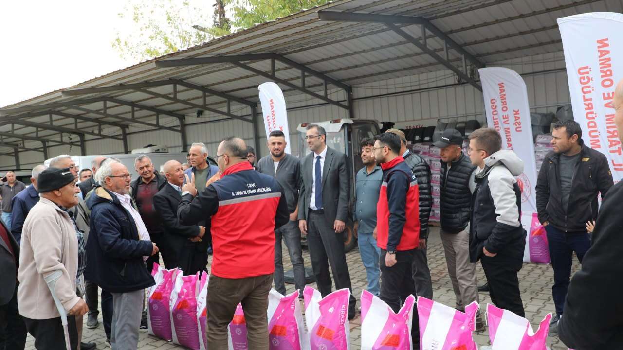 Uşak’ta Çiftçilere Hibe Desteği