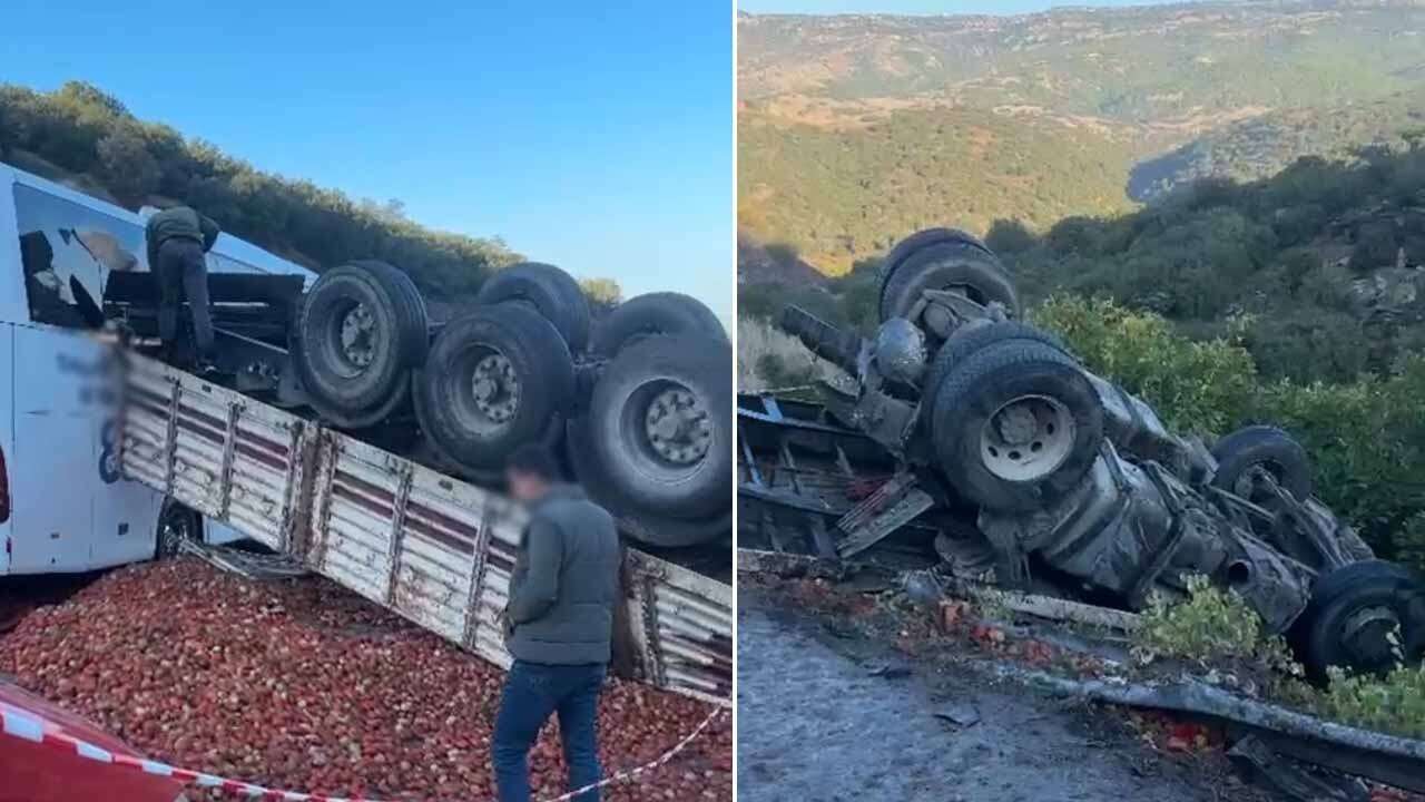 Uşak’ta Ölüm Rampada Yakaladı Tır Sürücüsünden Acı Haber