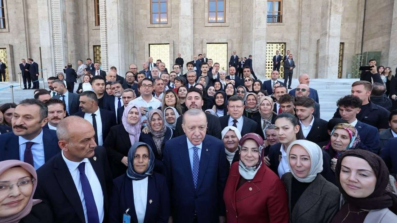 Uşak Kadın Kolları Ankara'da Cumhurbaşkanı Erdoğan'la Buluştu