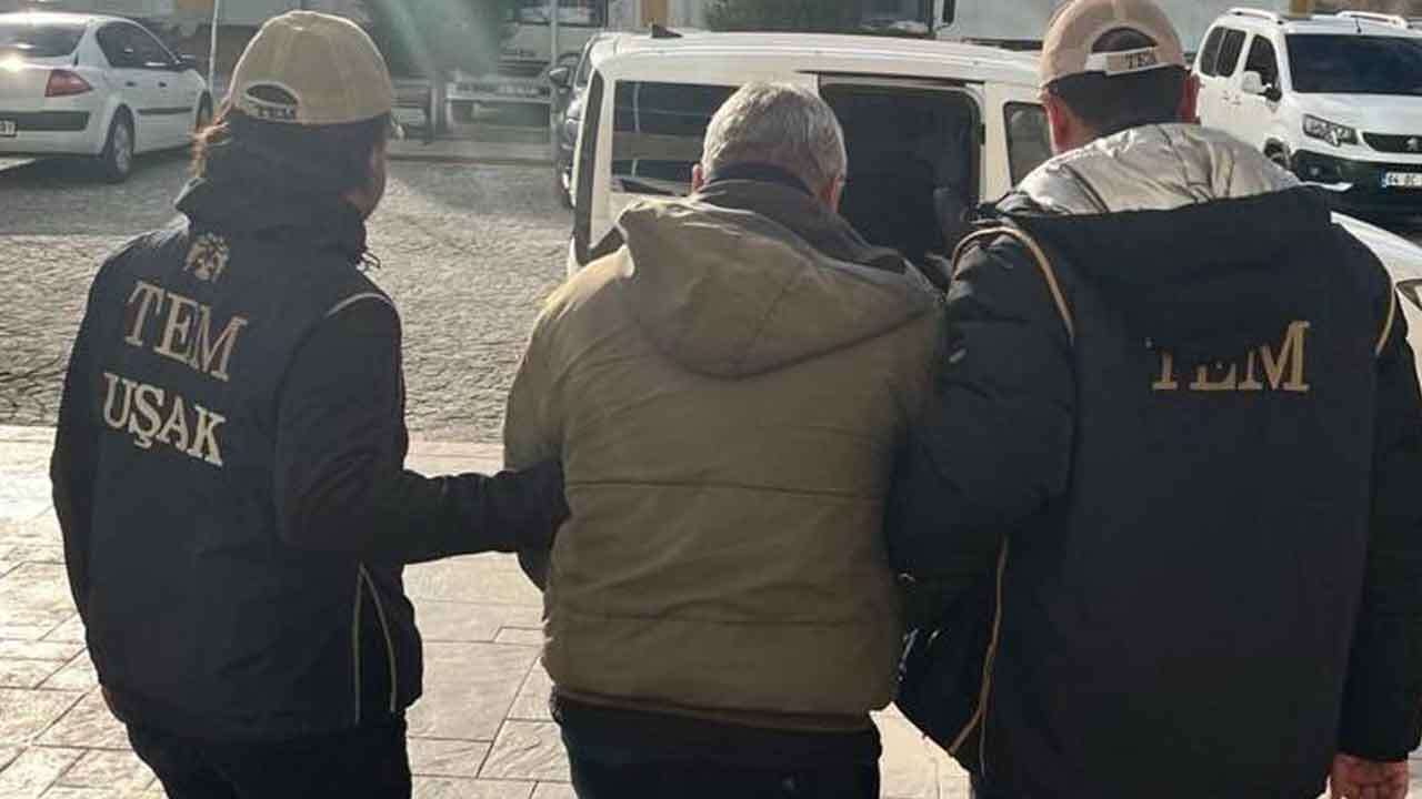 Uşak’ta 6 Yıl 10 Aylık Cezası Olan FETÖ Üyesi Çatıda Yakalandı