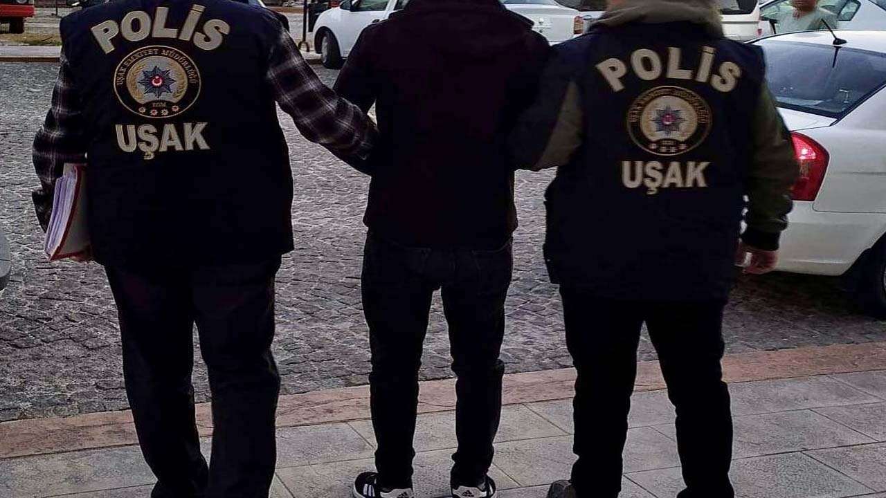 Uşak'ta 16 yıl hapis cezası bulunan firari yakalandı