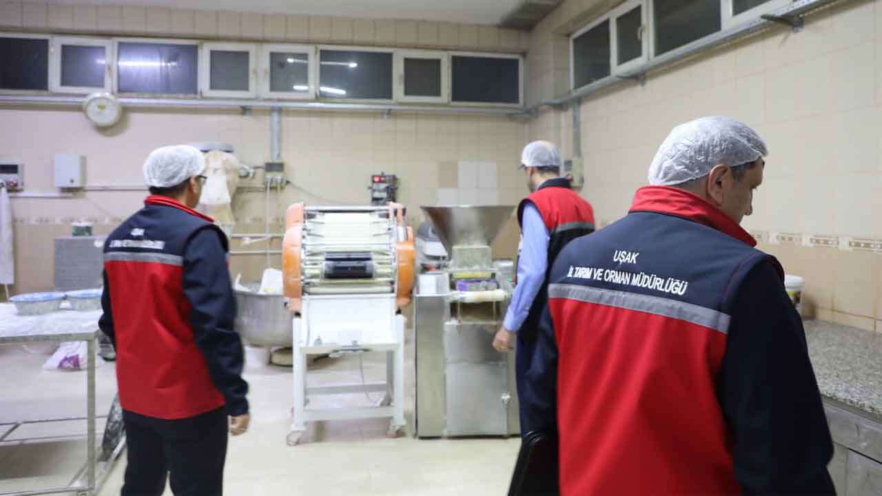 Uşak’ta fırınlara gece denetimi