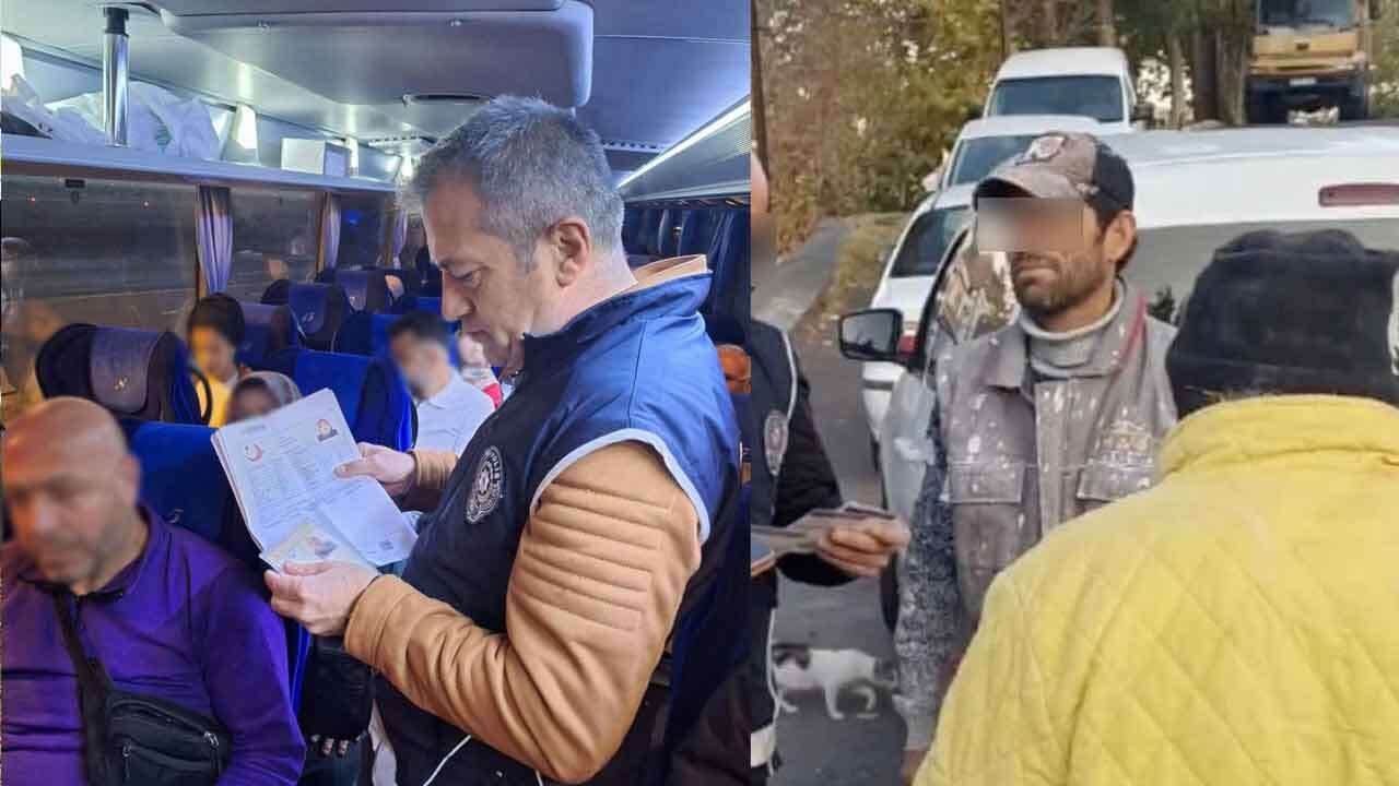 Uşak'ta 2 kaçak göçmen yakalandı