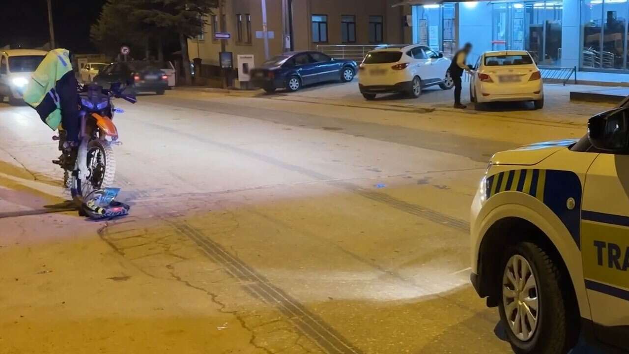 Uşak'ta motosikletin çarptığı 84 yaşındaki yaya öldü