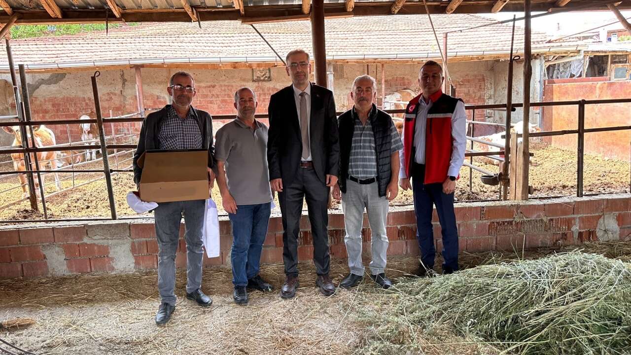 Uşak İl Tarım Müdürlüğü Üreticilerle Sahada Buluştu
